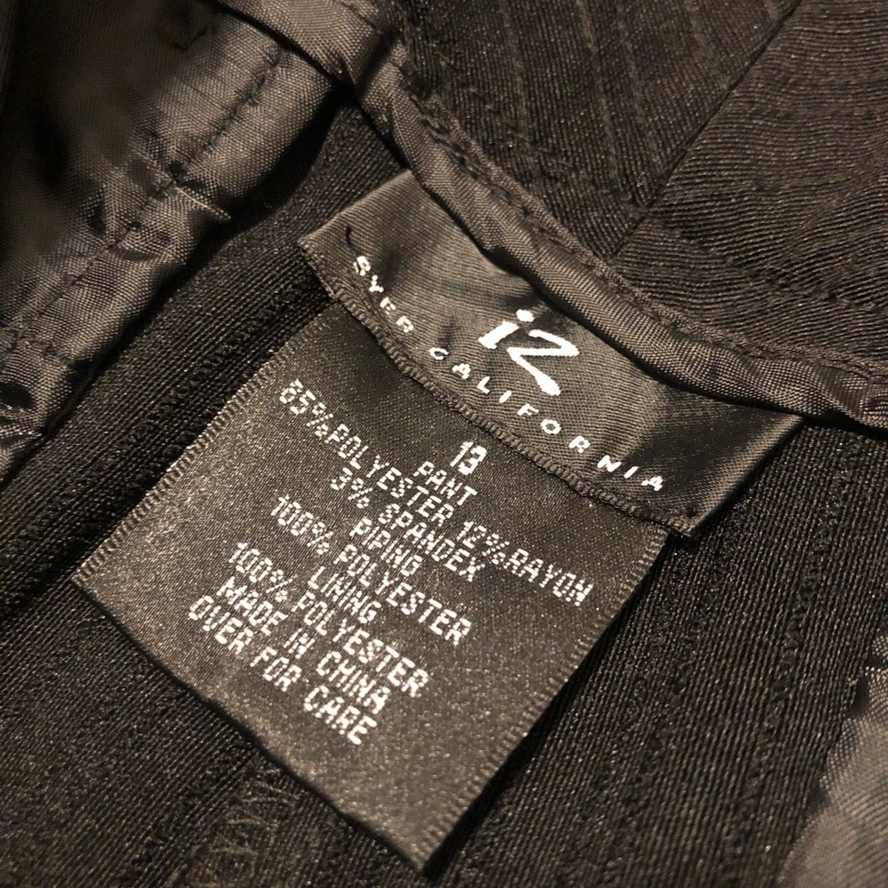 Black dress pants